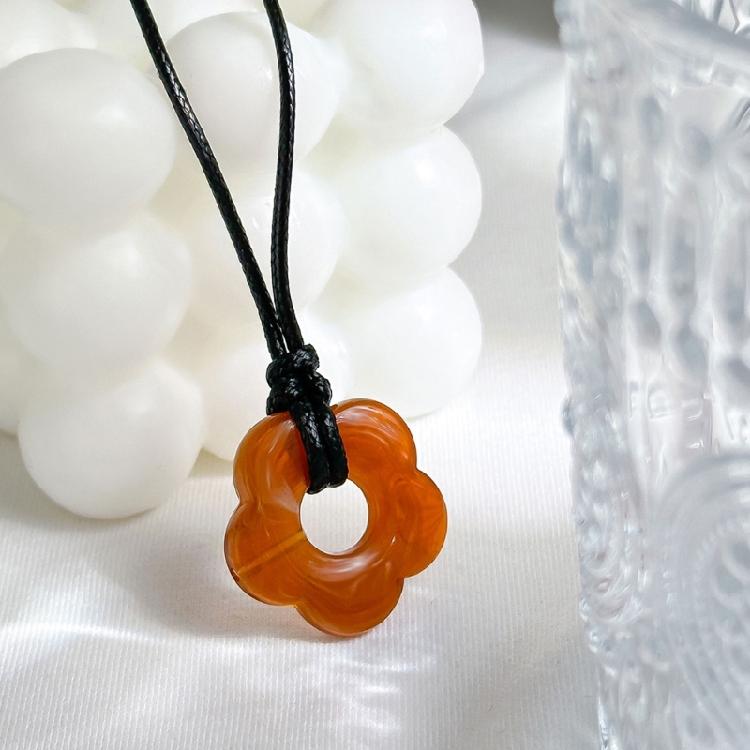 Blütenanhänger Schlüsselbein Kette Mode Schmuck Geschenk Geburtstag Hochzeit Valentinstag