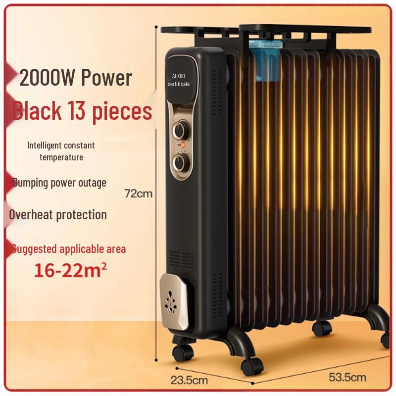 Aux 13-Fin Oil-Filled Radiator Heater