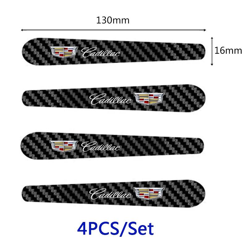 8 Stück Auto Türschale Griff Aufkleber Schutzfolien für Cadillac ATS BLS CT4 CT6 CTS SLR SRX STS XT4 XT5 XTS Escalade Deville