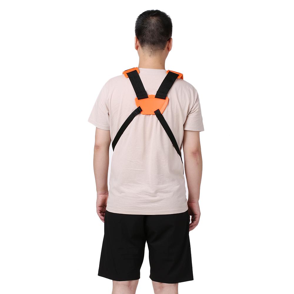 Double Shoulder Trimmer Shoulder Strap with Easily Adjustable for Brush Cutter Garden Lawn