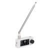 SI4732 Radio AM FM LSB USB Transistor Radio Receiver with 1.9in Color Screen 3.5mm Hdphone   Telescopic Antennae