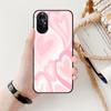 Cool Liquid Heart Phone Case For Honor 70 50 20 7S X9 X8 X7 Magic 4 3 Pro Soft Black Phone Cover