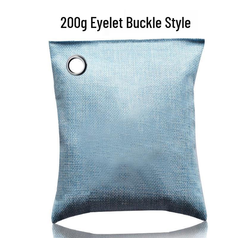 Hanging Activated Bamboo Charcoal Bag for Odor Removal and Air Purification
