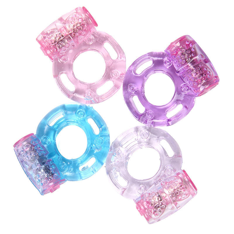 Vibrating Waterproof Vibrator Cock Ring With Clitoral Stimulator Clit And Penis