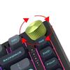 Mechanical Keyboards Knob Volumes Adjustment Switches for Enhances  User Experience Aluminum Alloy Construction