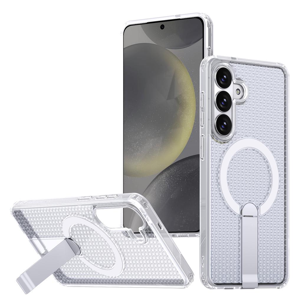 For Samsung A55 Case Galaxy A26 A36 A37 A57 Phone Case Magnetic Bracket Heat Dissipation Shockproof Rugged Tough Cover Fundas