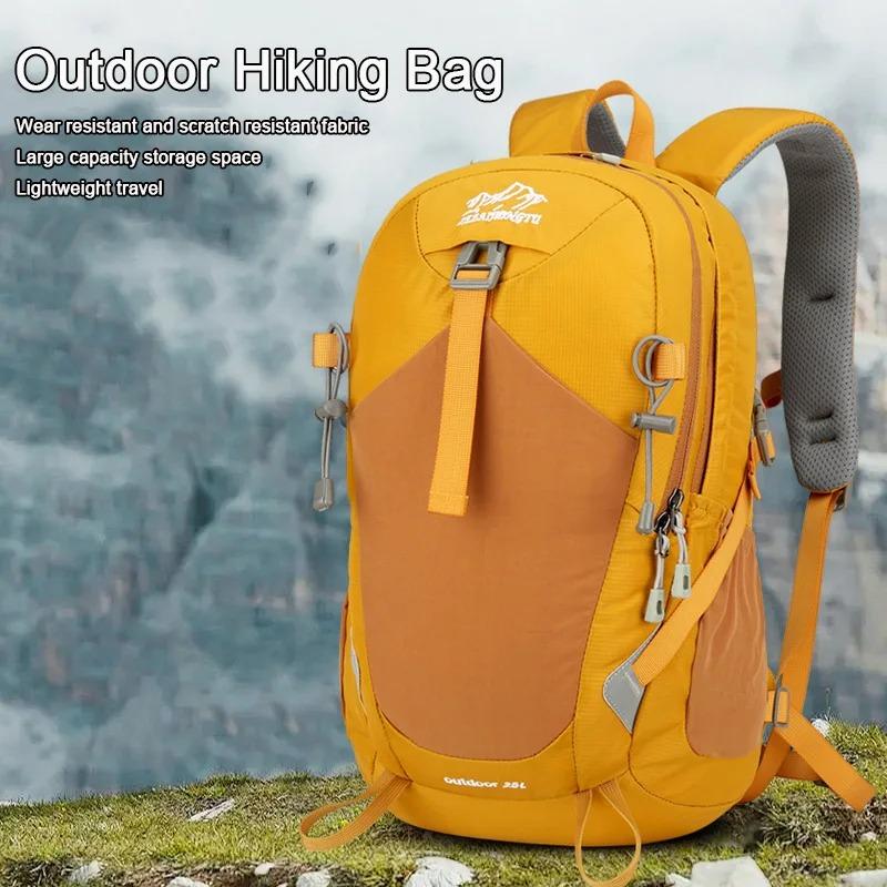 25L New High Quality Mountaineering Bag Large Capacity Durable Lightweight Unisex Outdoor Backpack Waterproof Hiking Backpack