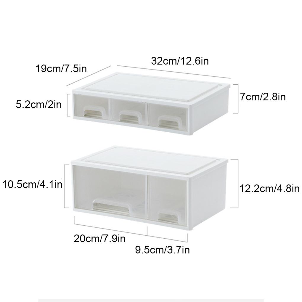 White Stack And Organize With Stacked Drawers Free Combination Of Various Storage Options