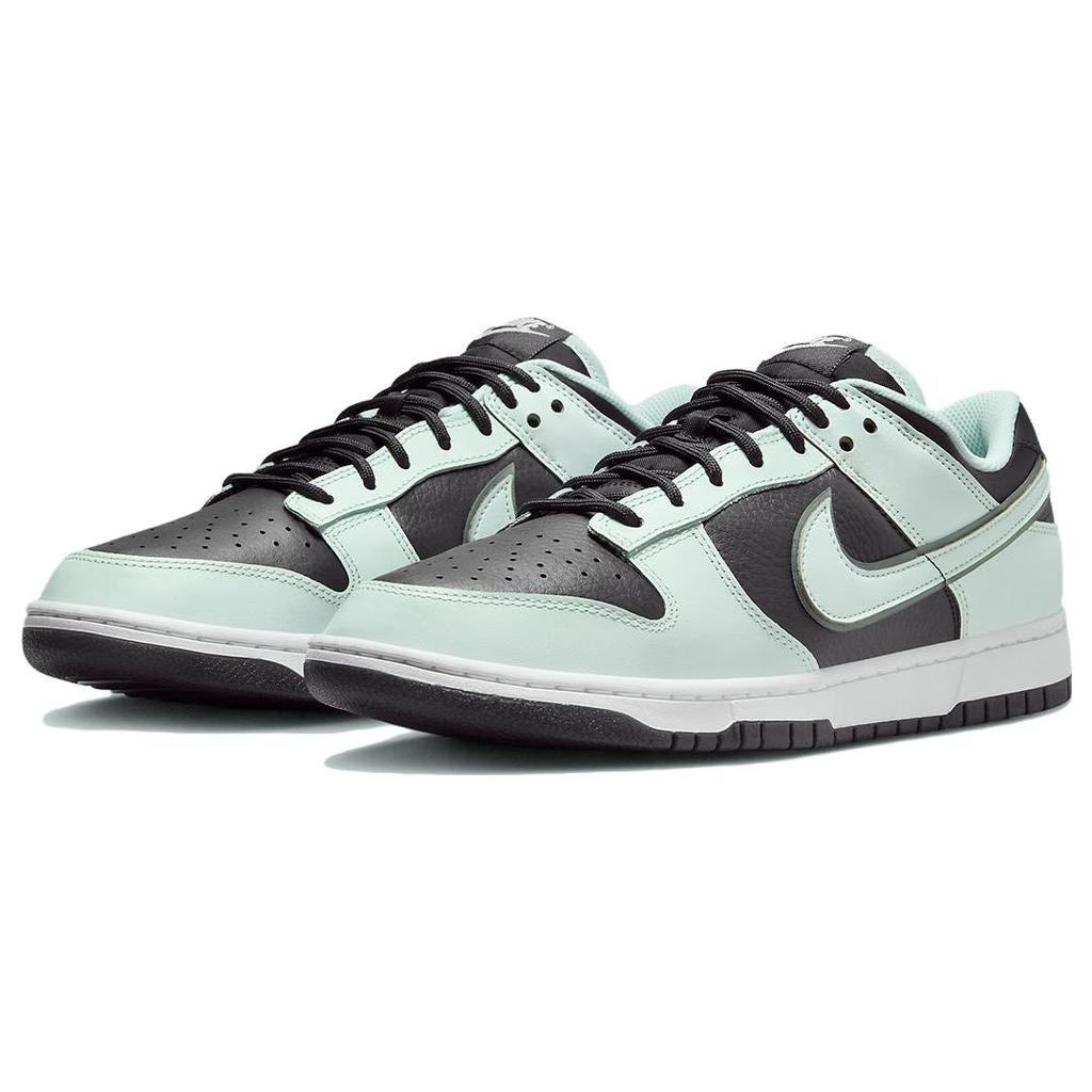 Nike Dunk Low Premium Vert Pâle Chaussures pour Homme Noir Gris Fumée Foncé Blanc FZ1670-001
