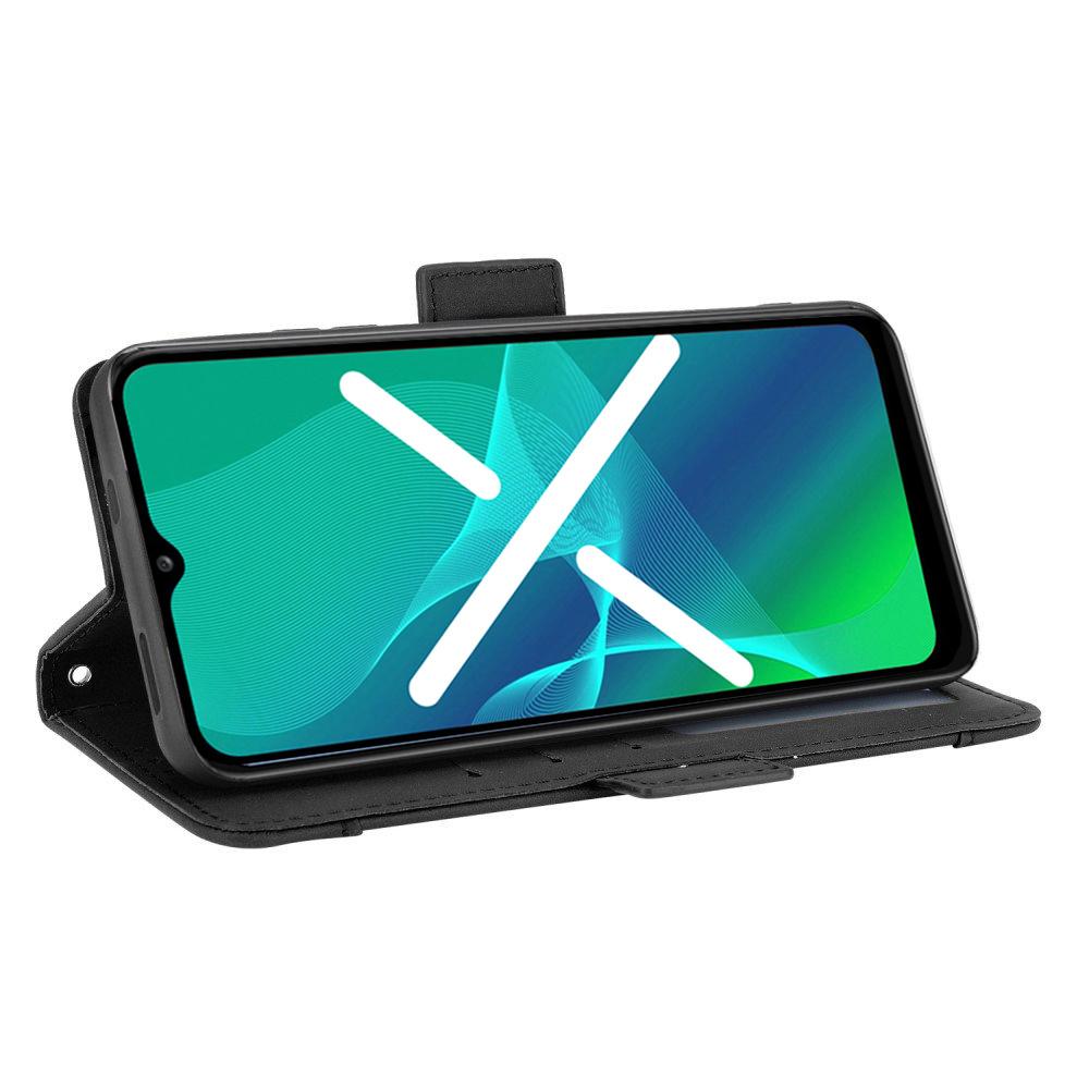 Flip Case for Samsung Galaxy M53 5G, Card Slot, Black
