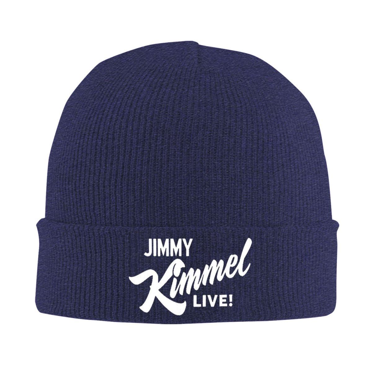 

Jimmy Kimmel Warm Knitted Cap Hip Hop Bonnet Hat Autumn Winter Outdoor Beanies Hats for Men Women Adult One Size