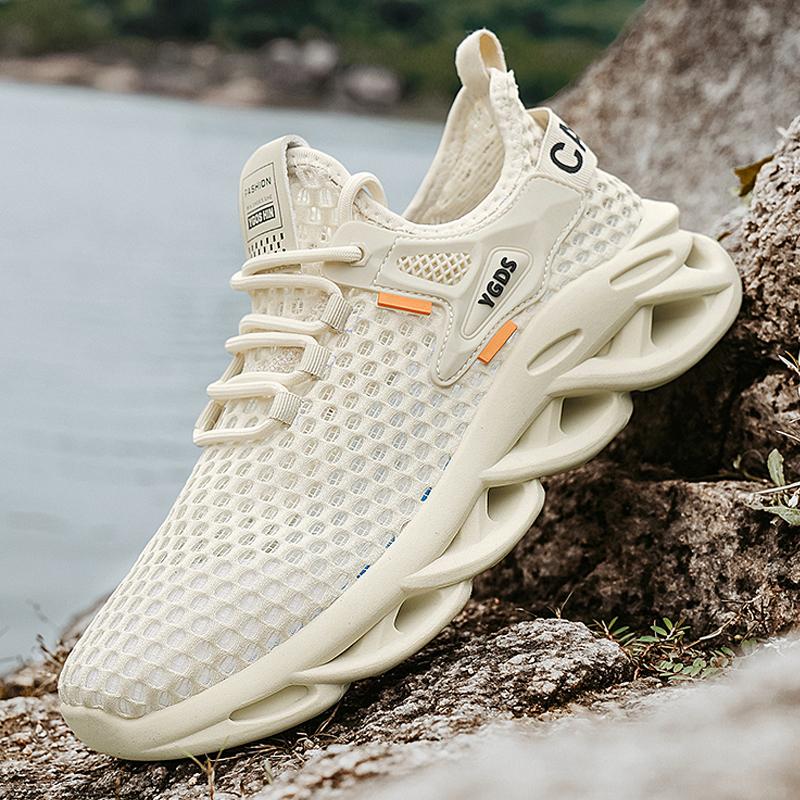 Men's Fashionable Fly Woven Shoes, Outdoor Sports and Casual Shoes