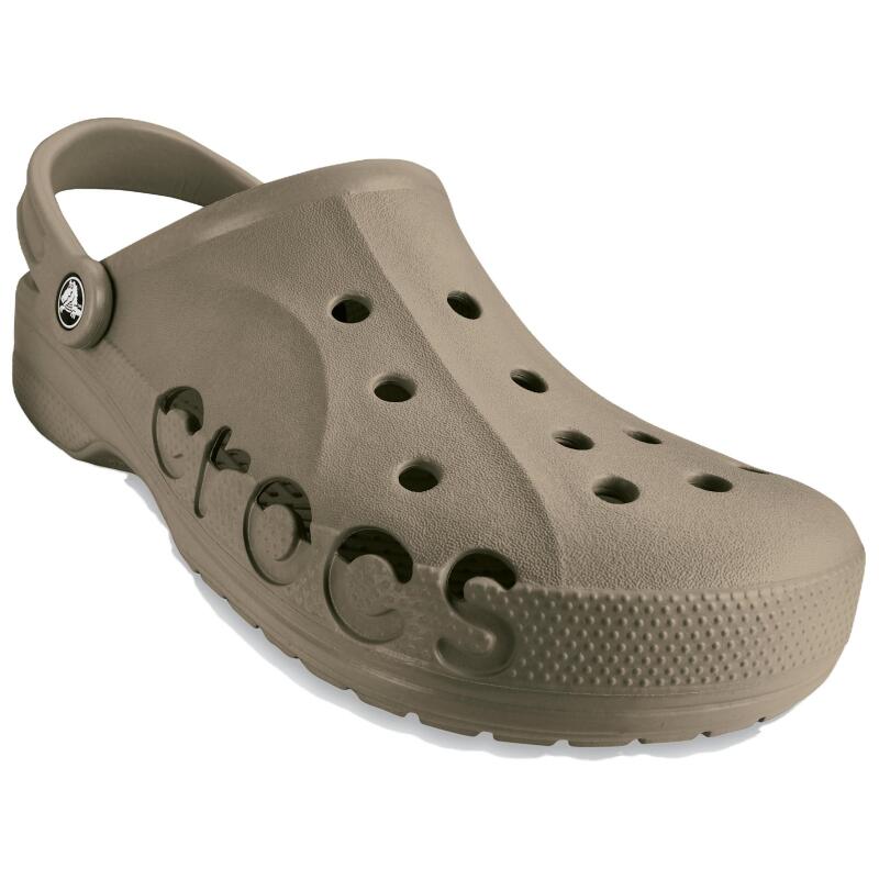 Crocs Baya Clog Comfortable and versatile hole shoes unisex khaki