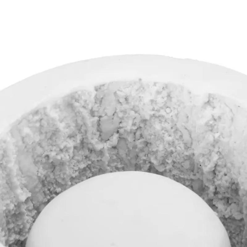 1 st Blomkruksform Bark Planter Silikon Betongform Suckulent Växt Blomkruka Vas Cementform Grossist