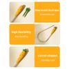Kitchen Sink Cleaning Tools Wall-Mounted Garbage Clip Tweezers Pipe Hair Cleaning Tool Cute Radish Bathroom Sink Hair Clips