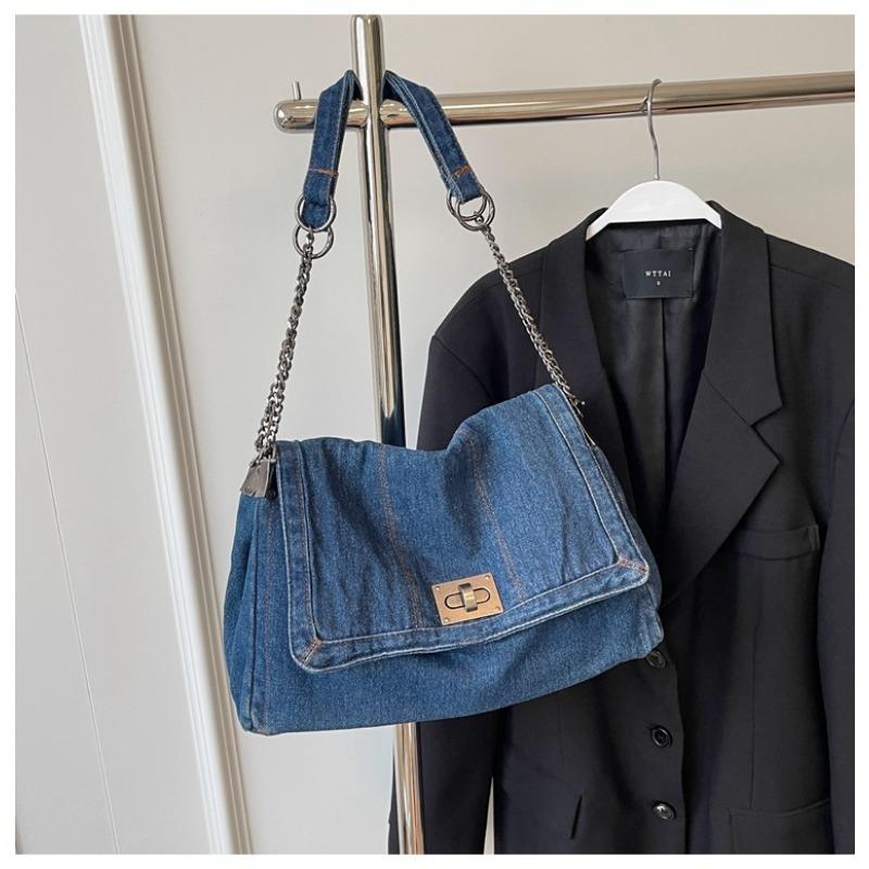 2025 Summer New Fashion Chain Bag Large Capacity Tote Bag