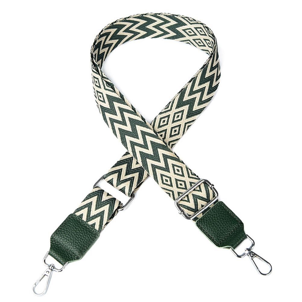 Popruh s boho vzorem Šířka ramenního popruhu 3,8 cm 360° otočný náhradní popruh na hlavu taška 80-140 cm Nastavitelná část tašky Příslušenství