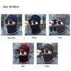 Polyester Winter Warm Hat Neck And Face One-Piece Balaclava Mask Bonnet Warm Scarf Caps  Winter