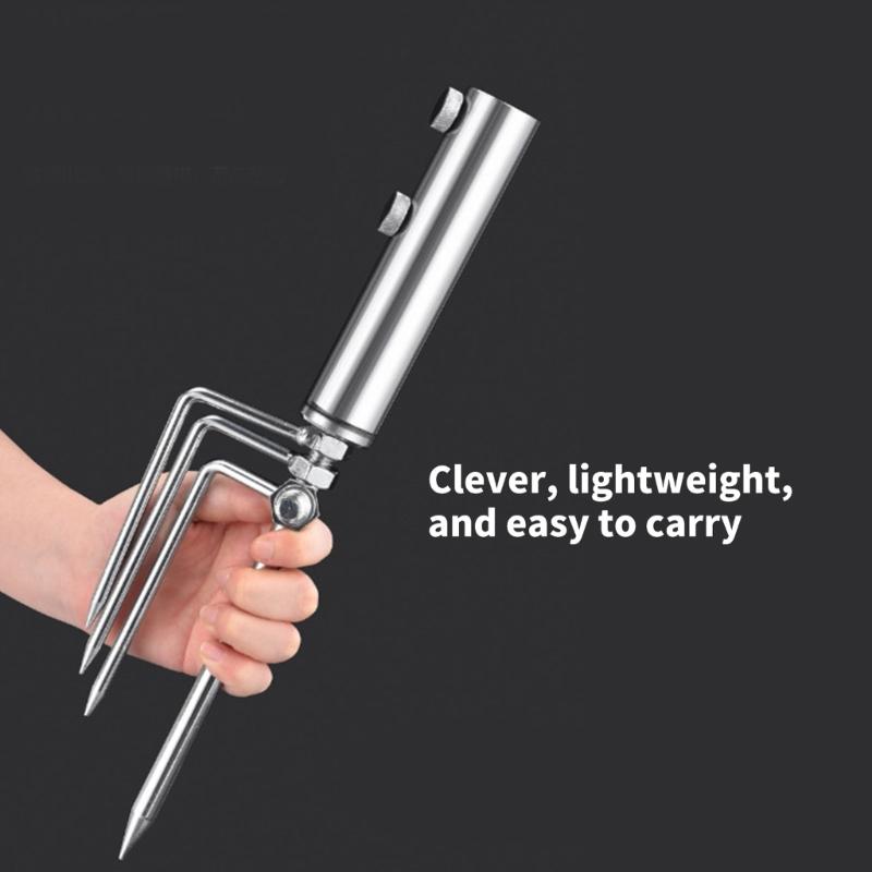Umbrella Holder Stand Parasol Brackets for Beach Fishing Stainless Umbrella Sand Anchors Umbrella Stand