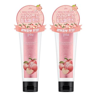 Flu Brightening Peeling Gel Peach, 100g, 2 Units