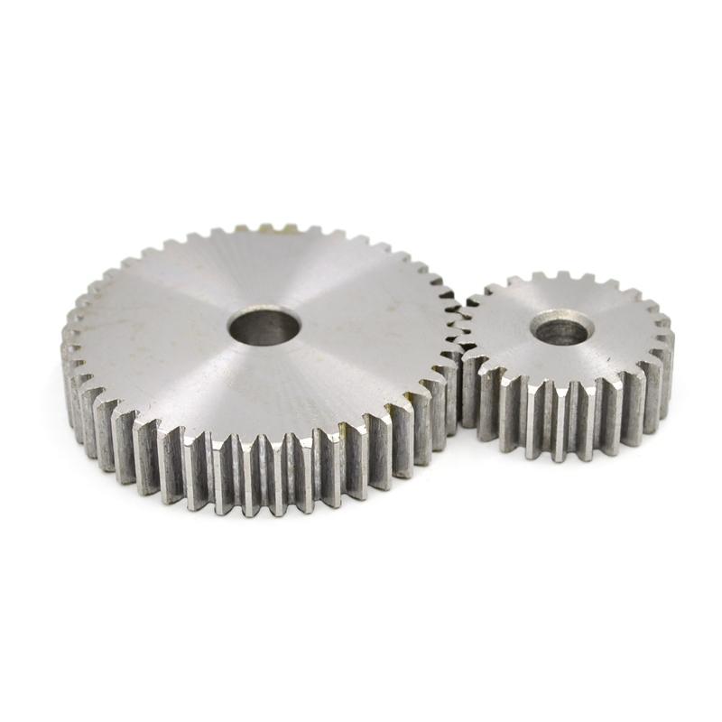 1 buc. Roată dințată cu pinioane 45# Oțel 1M 12 13 14 15 16 17 18 19 20 21 22 23 24 Dinți Grosime 10mm Roată dințată metalică Roată dințată motor cu angrenaj Roată dințată pinion