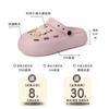 Fashion and Cute Platform Hole Shoes Women's Spring and Summer New Versatile One-pedal Slippers Women's Skirt Tide