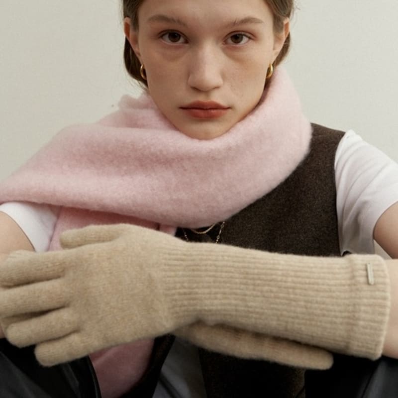 

ЛЮБИ МЕНЯ МОНСТР Базовая длинная шерстяная перчатка OAT