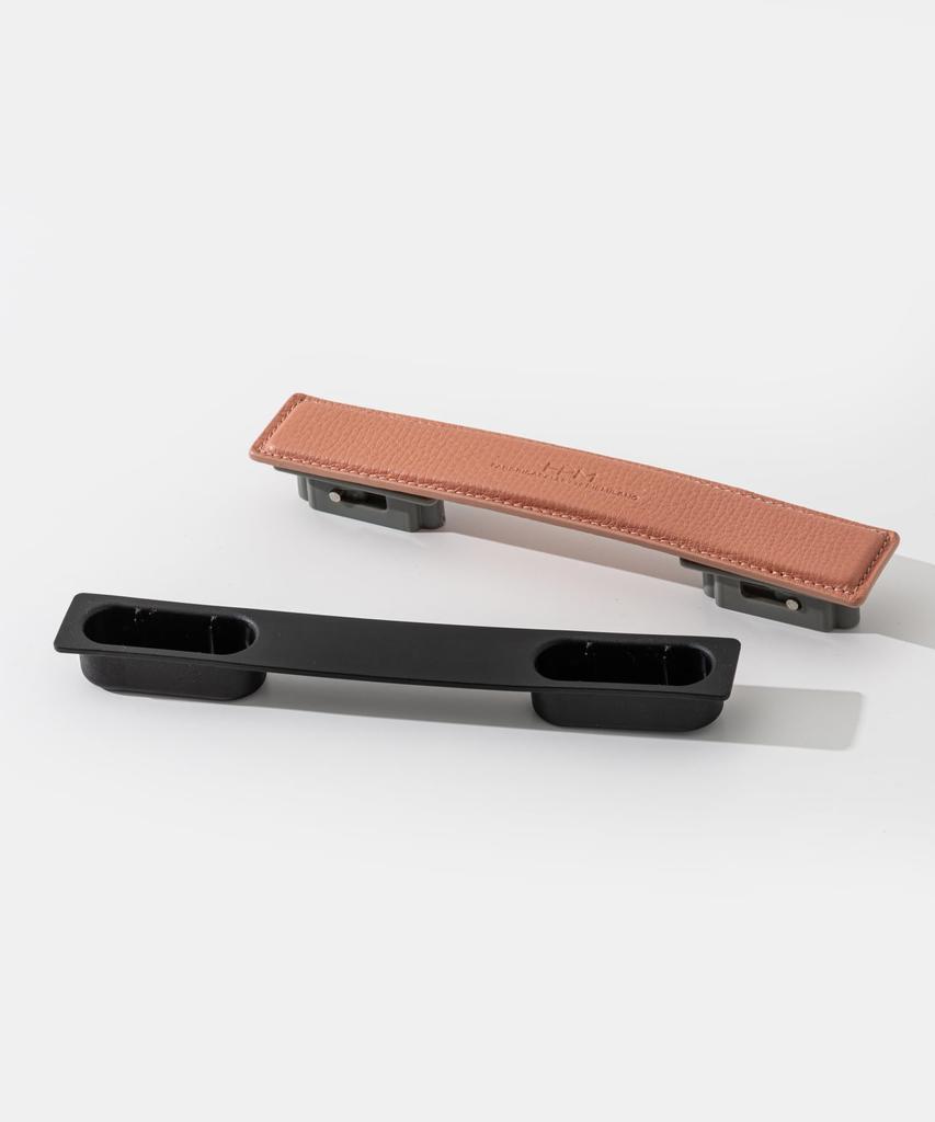 Fabrica Pelletterie Milano Suitcase Leather Handles, Dusty Pink [Parallel Import]