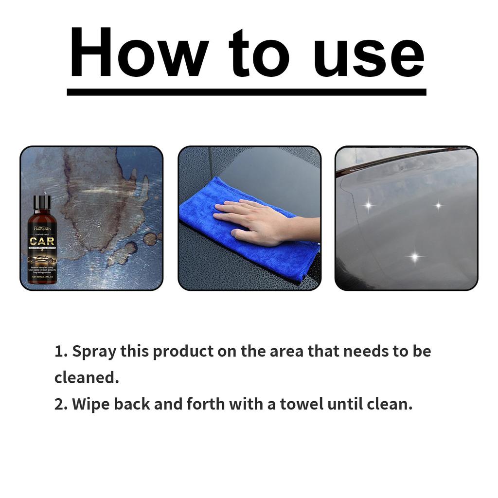 Homonth 50 ml Kunststoff-Aufbereitungsbeschichtung, Kristallbeschichtungsmittel, Wachs, Panel, Autoinnenraum, Auto-Kunststoff-Aufbereitungsbeschichtung, Runderneuerungsmittel