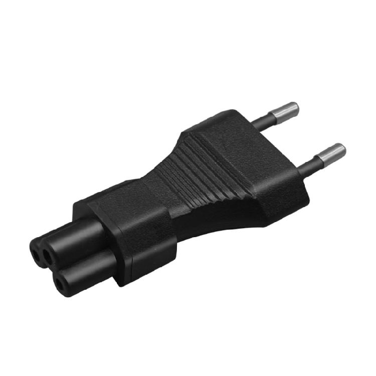 EU 2pin Male Plugs to IEC 320 C5/C7 Adapter Cable EU Power Adaptor Plugs