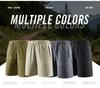 Men's Quick-Dry Ice Silk Sports Shorts - Summer Casual Fitness Capris for Running & Beach