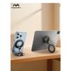 Double Sided Magnetic Metal Foldable Phone Tablet Stand For Desktop Office Compatible With Iphone