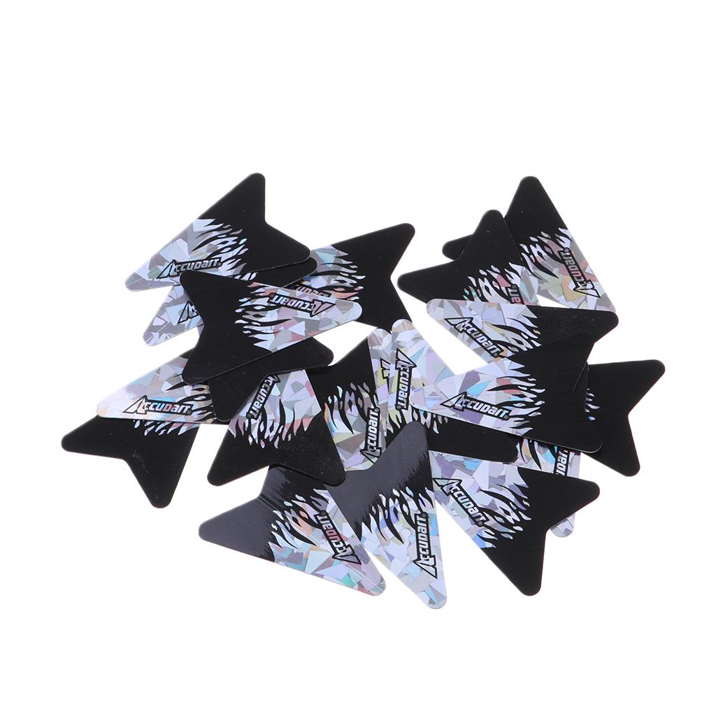 Bundle of 20 Standard Dart s Professional Durable PET Dart Tail Wing - Fits for Steel/Soft Tip Darts