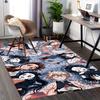 1pc Anime Demon Slayer Characters Chair Mat - Office Desk Carpet, Anti-Slip Floor Protector for Home Decor, Gaming Room, Bedroom, Living Room, and Mor
