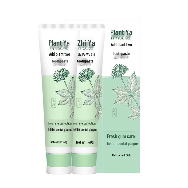 Infinitus Zhi Ya Tartar Whitening Toothpaste for Fresh Breath and Stain Removal, Suitable for Men, Women, and Children.