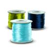 50 80 yards/rouleau 1,5/2 mm Cordeau en Nylon Macramé Tressé Coréen Pour la Fabrication de Nœuds Chinois Accessoires de Bracelet DIY