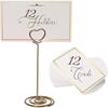 4-Pack 8.5cm Wire Table Number Holders – Versatile Place Card, Photo, and Memo Clips for Events & Displays