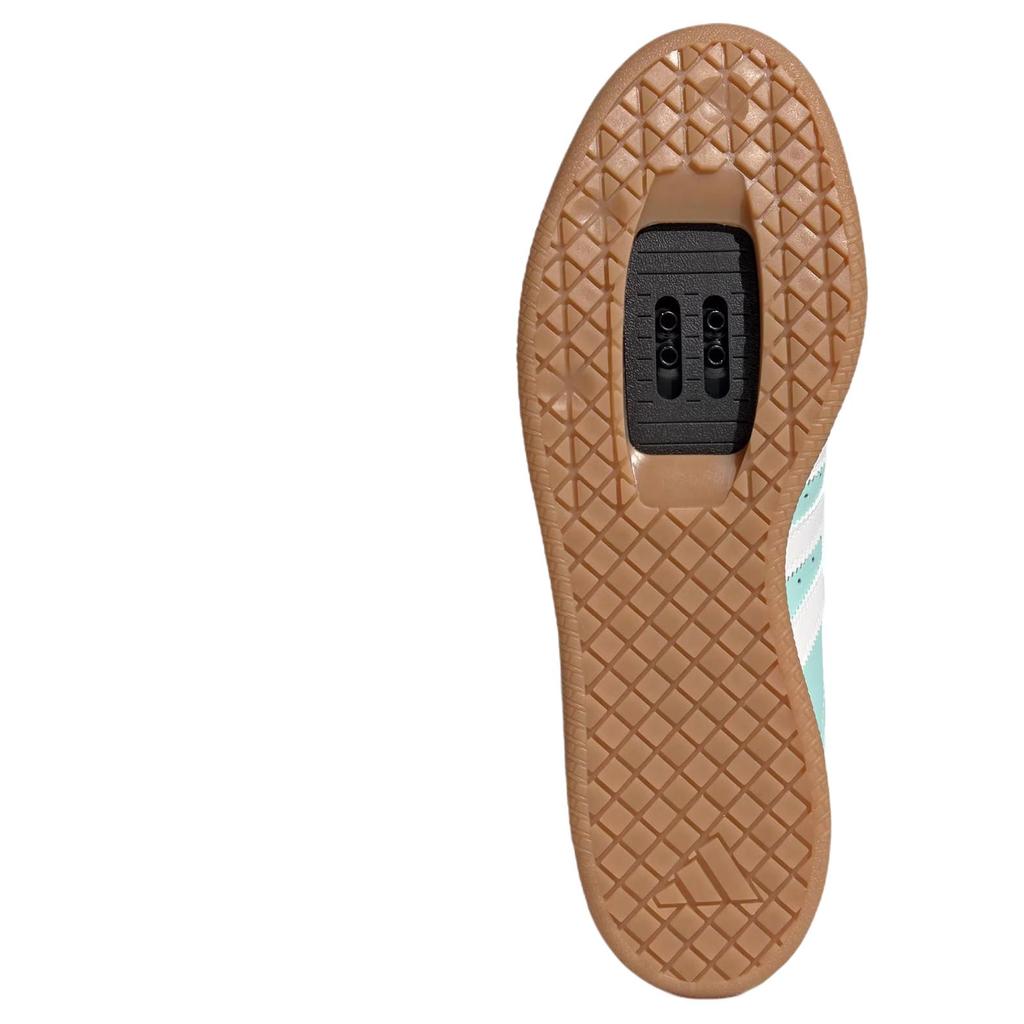 Adidas Originals Velosamba Leather Unisex Semi Flash Aqua Cloud White Gold Metallic IE5825