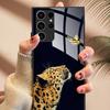 For Samsung Galaxy S25 Ultra Case Tempered Glass Case Cool Painted Phone Cases For Samsung S25 Ultra Cover S25ultra 5G Fundas