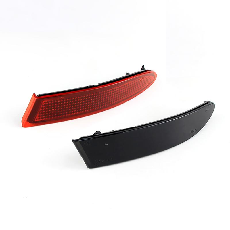 2PCS Rear Bumper Reflector Rear Brake Lamp Reflector Light Cover Shell(No Bulb)For BMW F25 X3 Pre-LCI 2010-2014 LCI 2015-2017