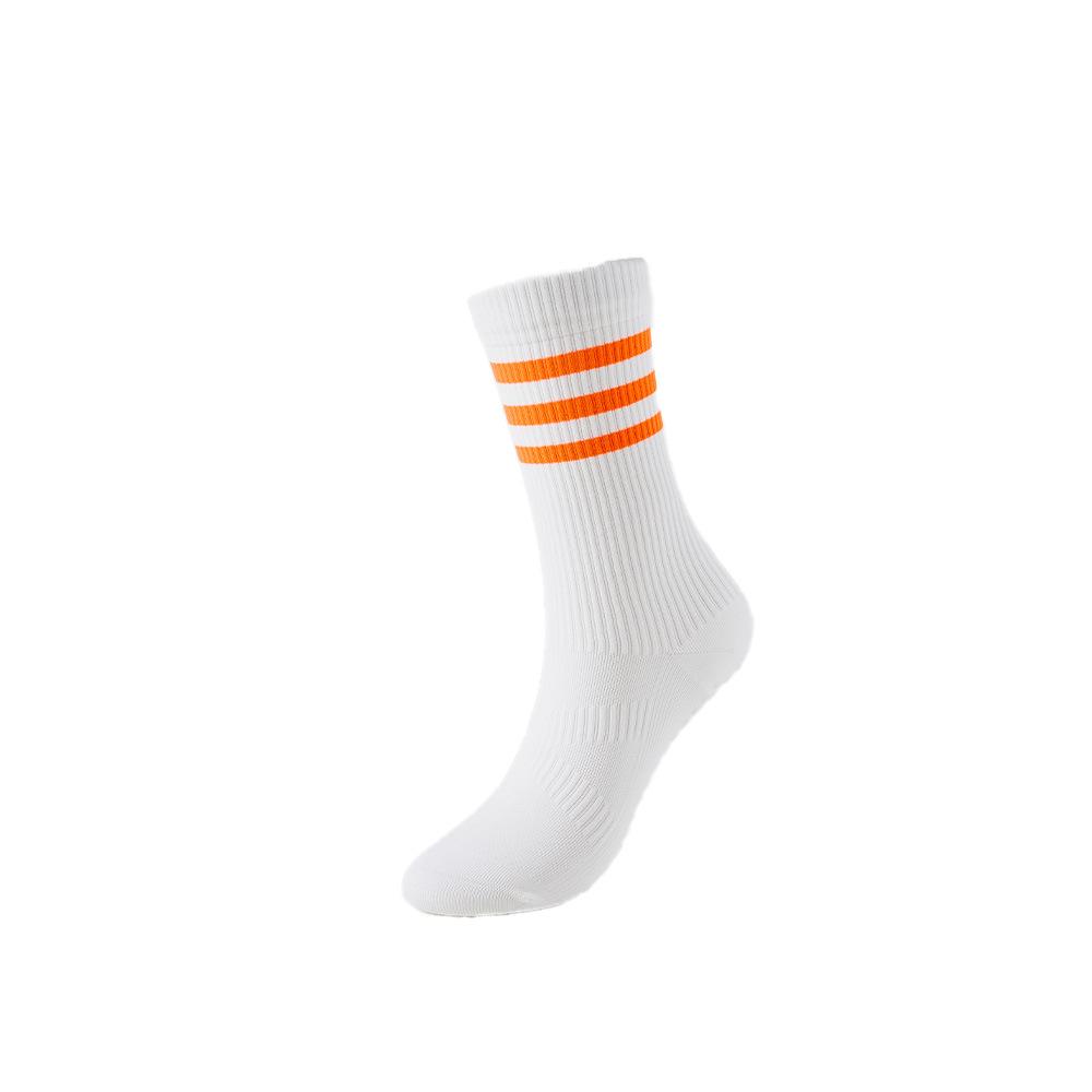 Спортивные носки с тремя полосками, мужские носки, полосатые длинные носки в стиле колледжа, махровые носки 1 pair