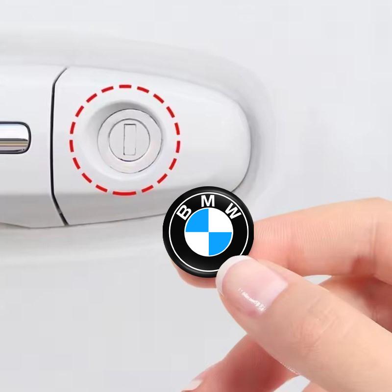 2026 Hot 4/8Pcs 15mm Car Lock Keyhole Stickers Decoration Protection For BMW M E46 E90 E60 F30 F10 E39 E36 F20 G30 G20 E87 E92 E91 E30 X5 y5