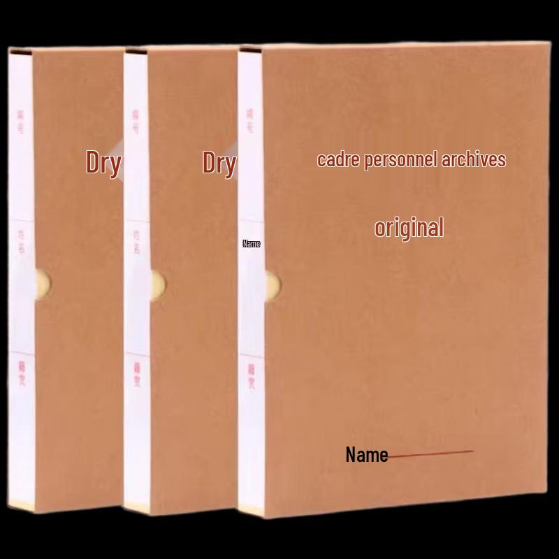 Shunchi Kraft Paper A4 Archive File Box