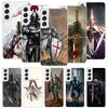 Knights Templar Crusades Phone Case For Samsung Galaxy S26 Ultra S23 S24 S25 Edge S20 FE S21 S22 Plus Soft Print Shell Cover Fun