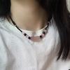 New Chinese Berry Crystal Lucky Pixiu Pendant Clavicle Temperament Necklace Niche Design Guochao Gift-giving Couple