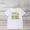 I Know You Know Lee Know Stray Kids Damen-Shirt mit Rundhalsausschnitt, kurzärmelig, lustiges Skzoo Leebit Stray Kids Merch Kpop-Shirt