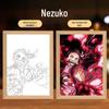Demon Slayer Anime Series Light Painting Night Light - Creative Ornaments