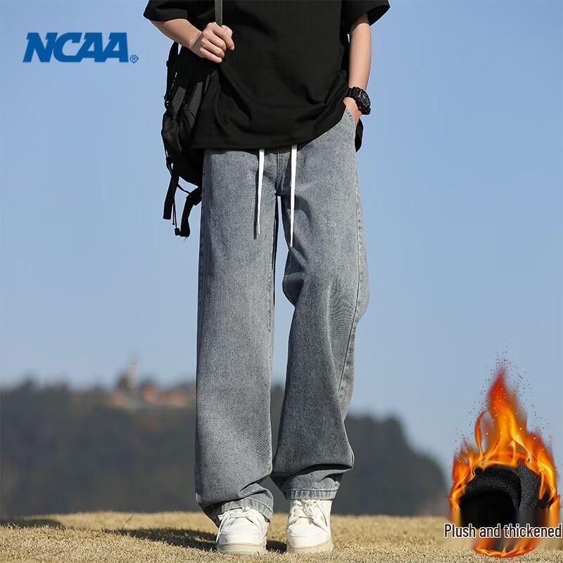 NCAA Men s Loose Fit Straight-Leg Jeans XL