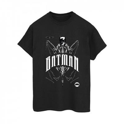 Womens/Ladies Bat Skeleton Cotton Boyfriend T-Shirt