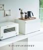 Yamazaki Jitsugyo Bread Case White W40 x x H24cm Tower Bread Case 27L Large Capacity 4352 (Yamazaki) [Completed Product] Approx. D34.5